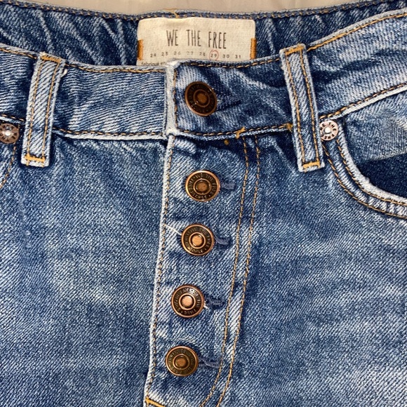 Free people jean skirt - Picture 6 of 6